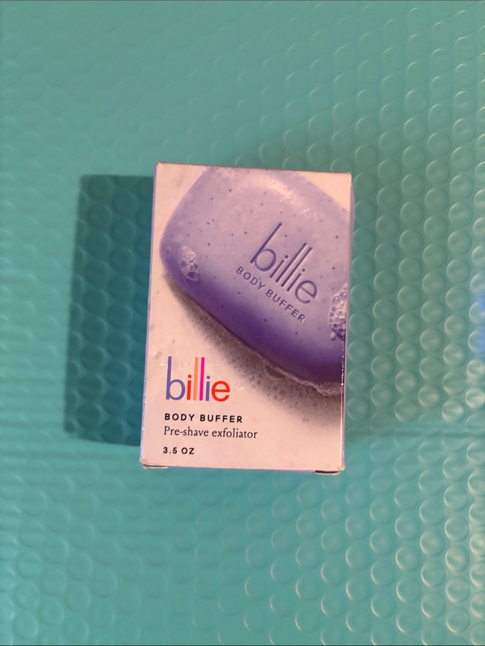 Billie Purple Body Buffer Pre-Shave Exfoliant